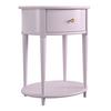 Beistelltisch Aurora Lila B: 55 cm - Lila, Design, Holzwerkstoff (55/45/66cm) - MID.YOU