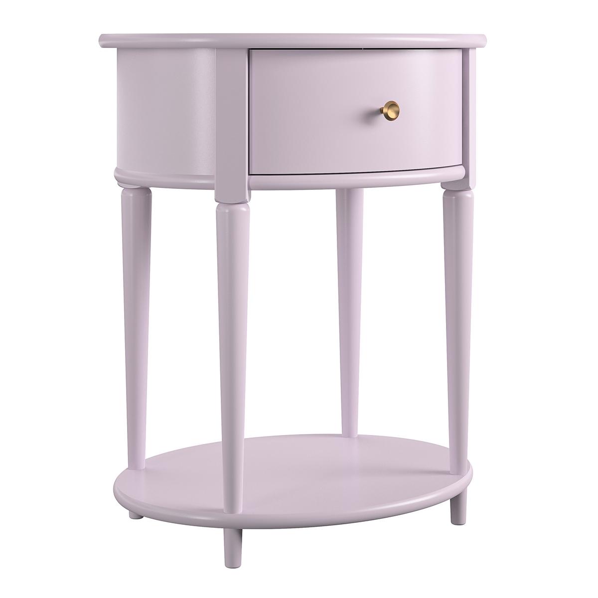 Beistelltisch Aurora Lila B: 55 cm - Lila, Design, Holzwerkstoff (55/45/66cm) - MID.YOU