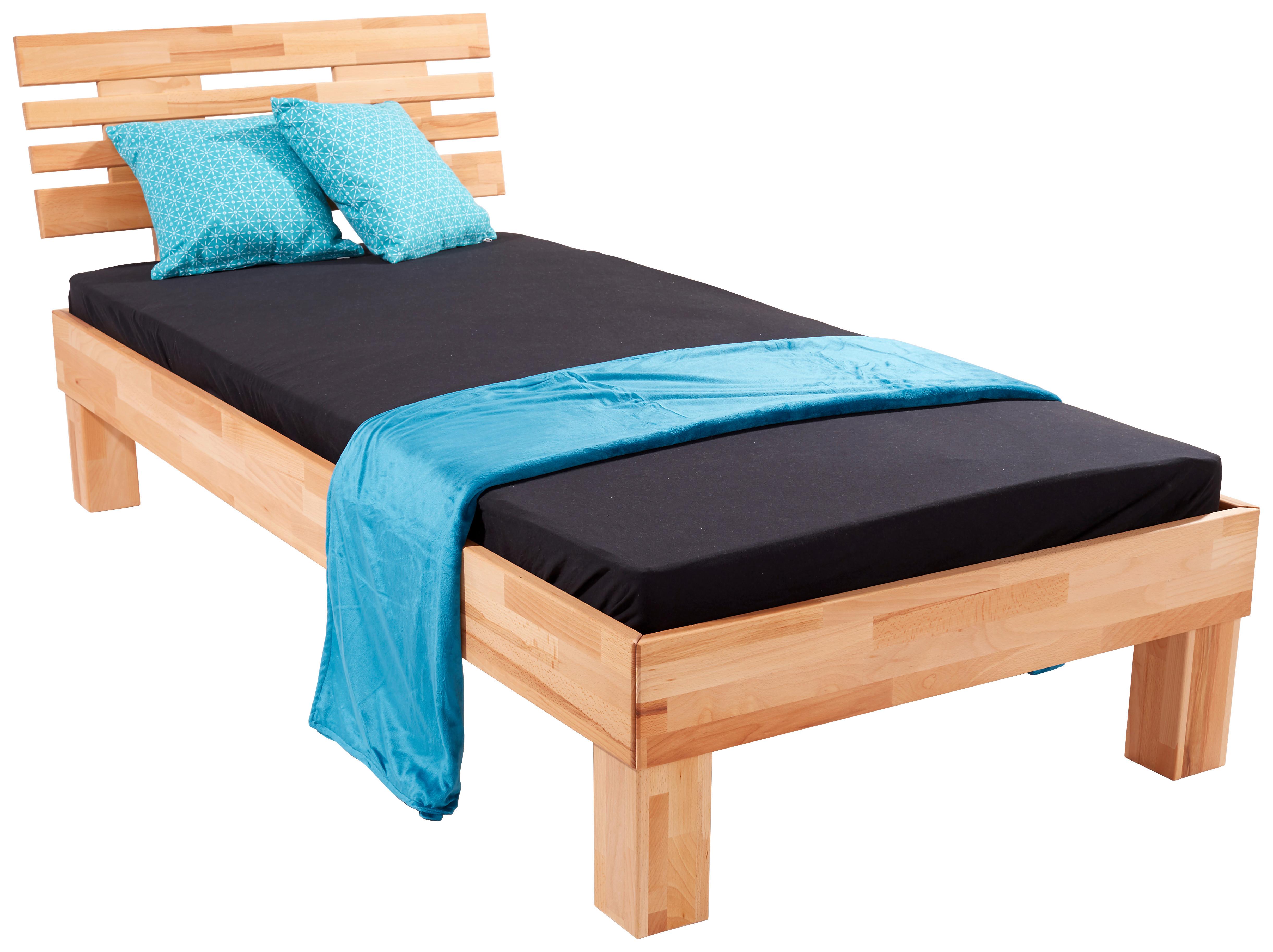Ágykeret Elisabeth 90/200 Cm - geszt bükk, Konventionell, fa (90/200cm)