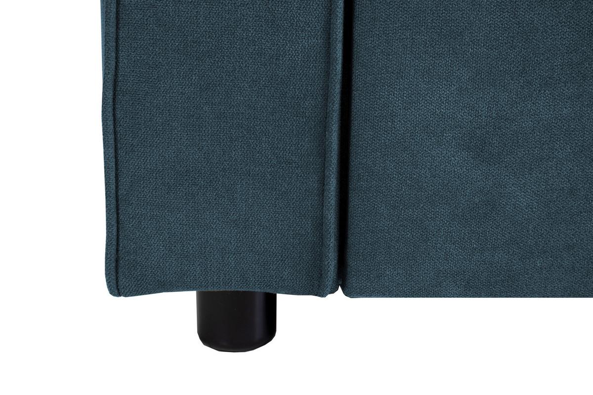 Schlafsofa Haze Blau B: 162 cm - Blau, Trend, Textil (162/90/89cm)