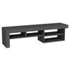 Tv-lowboard Hestia B: 160 Cm Anthrazit - Anthrazit, Design, Holzwerkstoff (160/40/38cm) - MID.YOU
