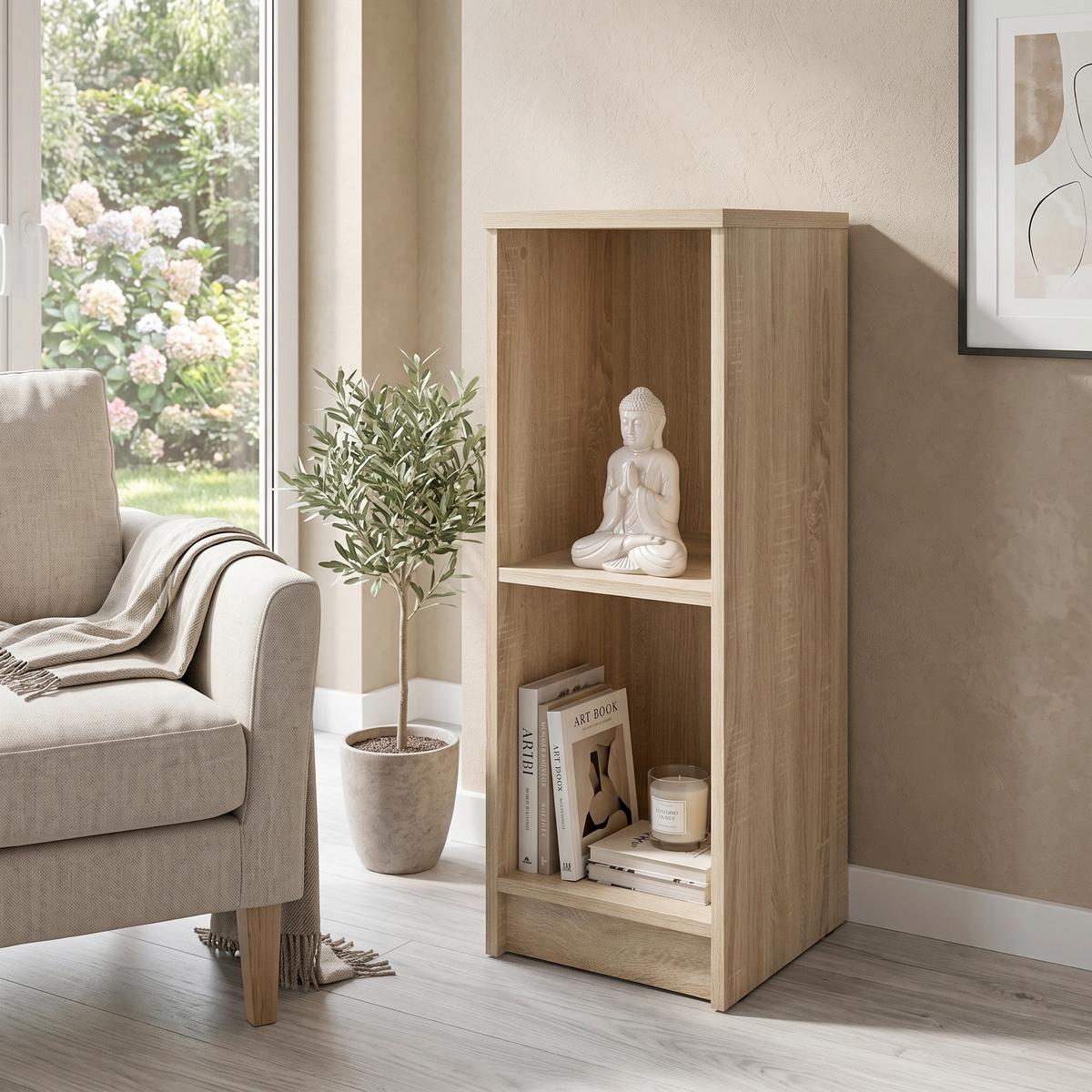 Regal 4-You B 30 cm, Eiche Dekor - Sonoma Eiche, MODERN, Holzwerkstoff (30/85,5/35,2cm)