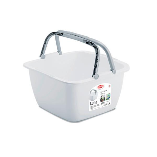 WÄSCHEKORB WANNE MIT GRIFF - Basics (40/40/23cm)