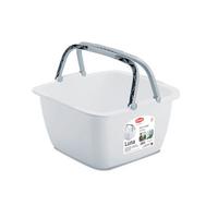 WÄSCHEKORB WANNE MIT GRIFF - Basics (40/40/23cm)