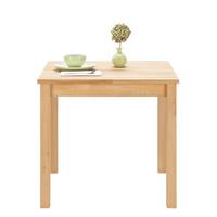 JEDÁLENSKÝ STÔL NEAPEL 80 - farba buka, Konventionell, drevo (80/75/80cm) - Zandiara