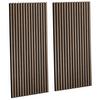 Akustikpaneel Walnut - Walnussfarben, Trend, Holz/Kunststoff (60/120cm) - Homezone