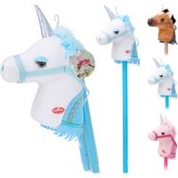 Steckenpferd Einhorn/pferd - Multicolor, Basics, Kunststoff (20/20/80cm)