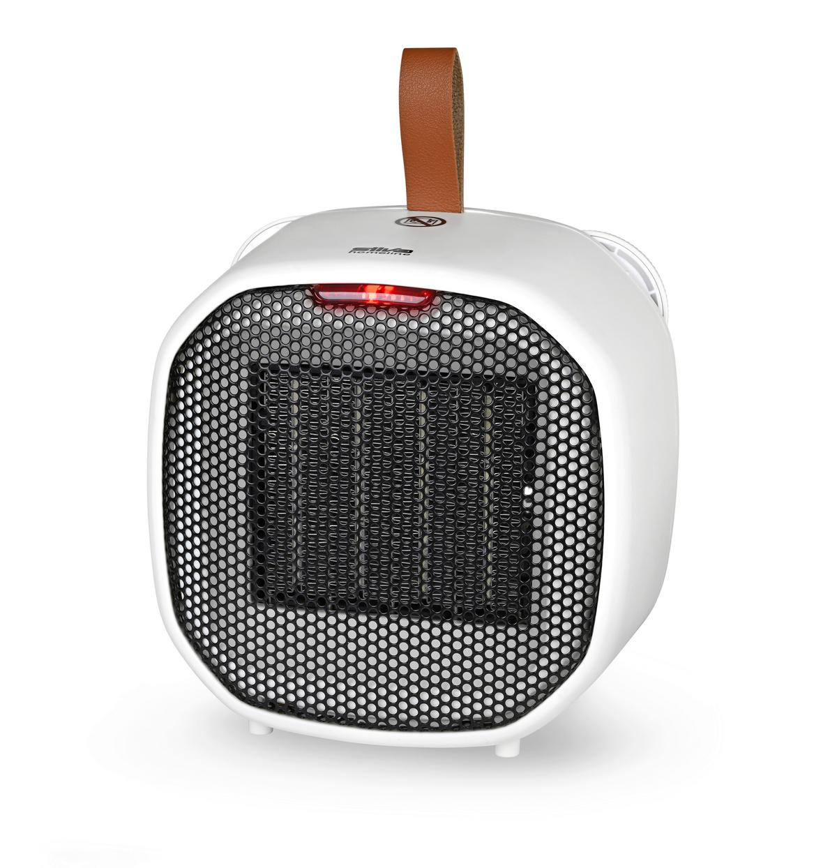 Heizlüfter, Weiß, 1400W Silva Hl-M 500 Weiß - Weiß, Basics, Kunststoff (16,5/16,5/10,3cm) - Silva Homeline