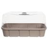 Anzuchtbeet Kunststoff 6 L 38x19x25 cm - Taupe, Basics, Kunststoff (38/19/25cm)