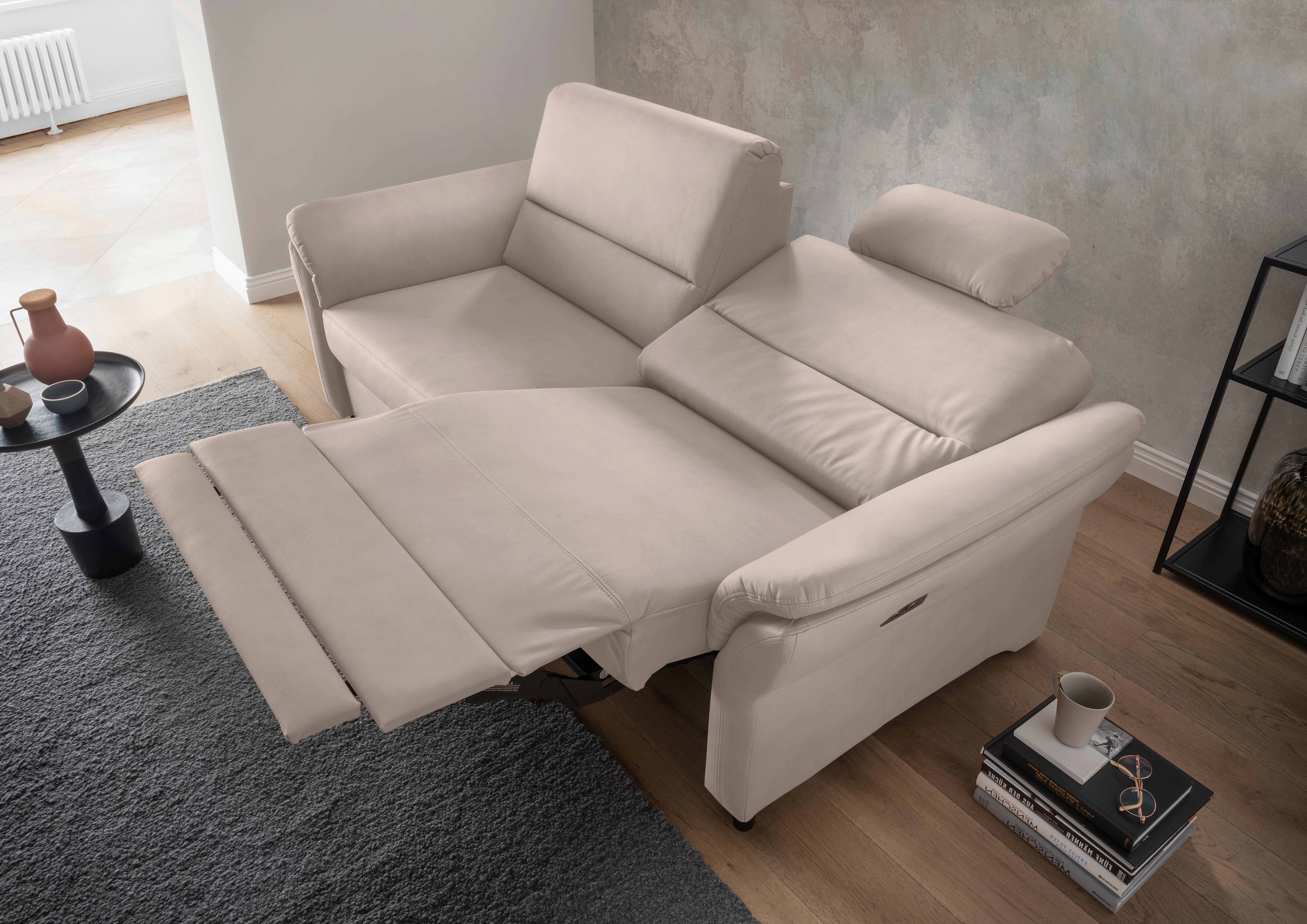 3-Sitzer-Sofa Cavoli, Beige R B: 192 cm - Beige/Schwarz, MODERN, Textil (192/90/89cm) - Livetastic