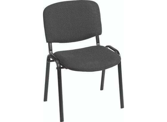 Vendégszék Dina - Fekete, Műanyag/Fém (55/83/53,5cm) Vendégszék Dina - Fekete, Műanyag/Fém (55/83/53,5cm)