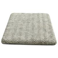 SITZKISSEN BARRIE - Grün, MODERN, Textil (40/40/4,5cm) - Luca Bessoni