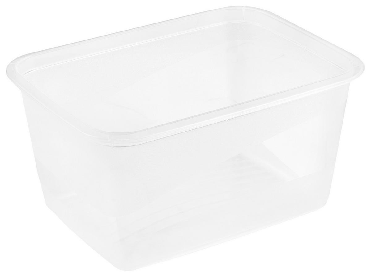 Gefrierdose 2er-Set Mia ca. 2 L Spülmaschinengeeigent - Blau/Weiß, KONVENTIONELL, Kunststoff (20,5/15,5/10,5cm)