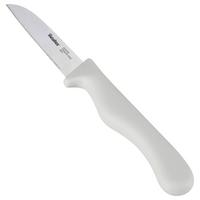 Gemüsemesser Mauro Weiß B/L: ca. 2,5/18 cm - Edelstahlfarben, Basics, Metall (2,5/18/1,4cm) - Metaltex