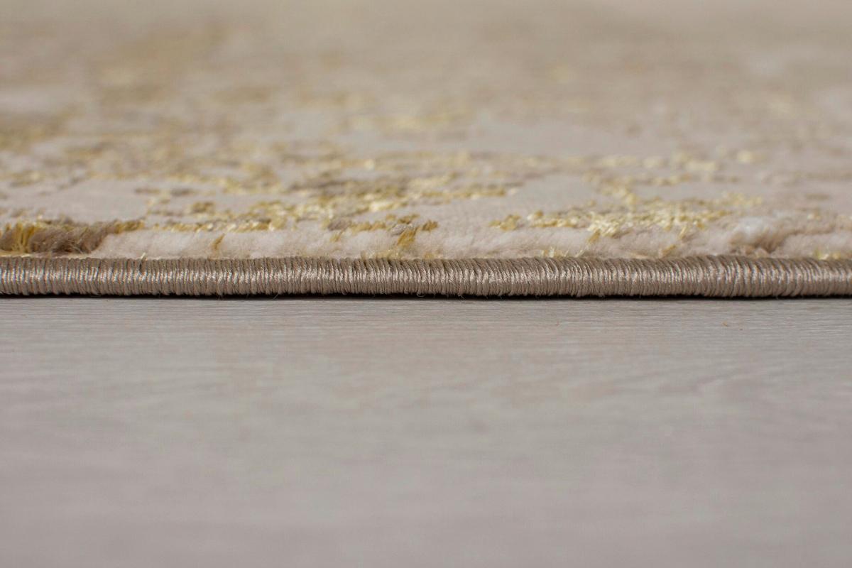 Webteppich Arissa Goldfarben B: 120 cm - Goldfarben, Basics, Textil (120/170cm)