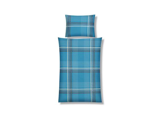 Bettwäsche Sanella - Petrol, MODERN, Textil - Luca Bessoni Bettwäsche Sanella - Petrol, MODERN, Textil - Luca Bessoni