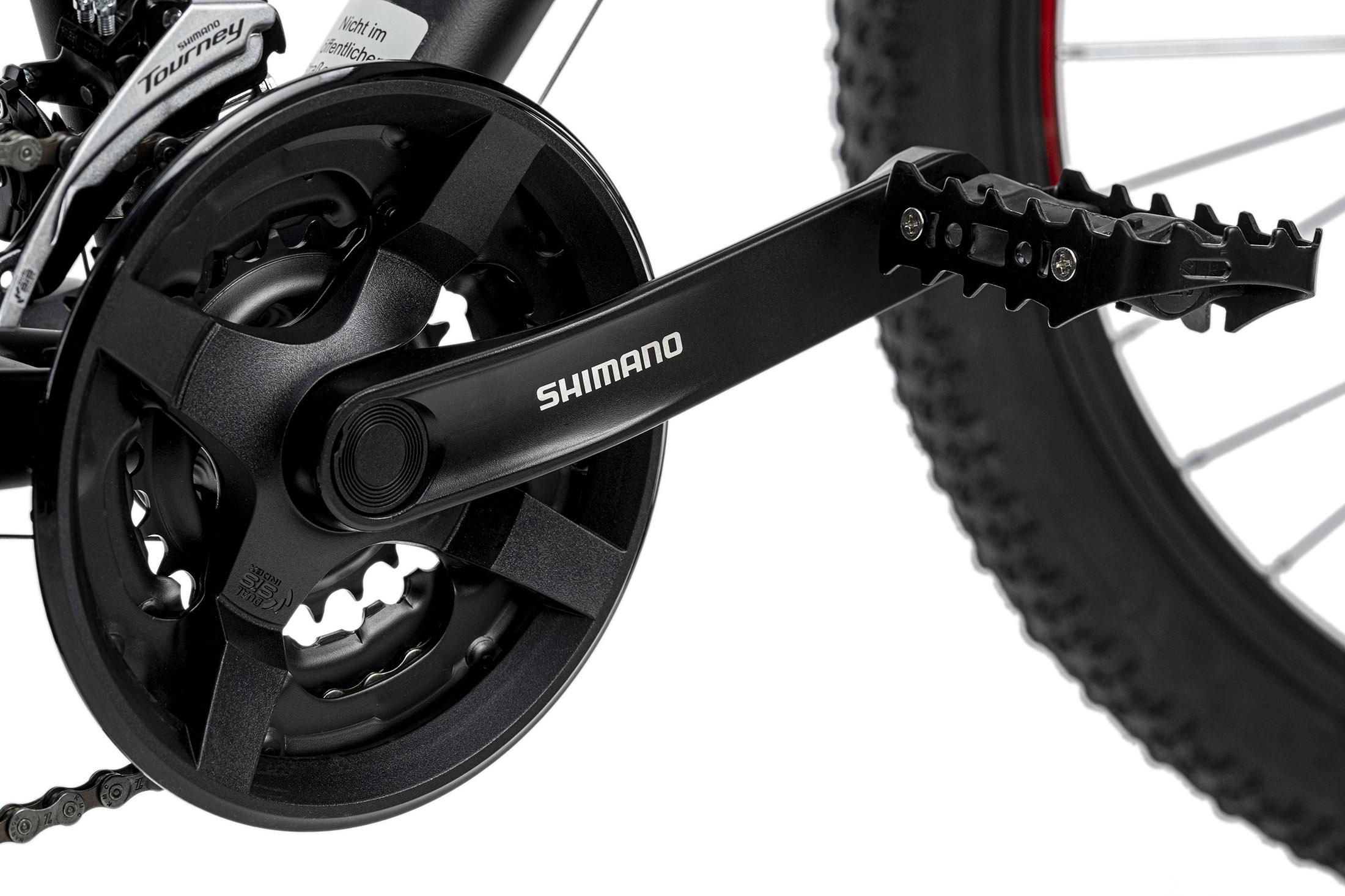 MTB mit SHIMANO-Gangschaltung