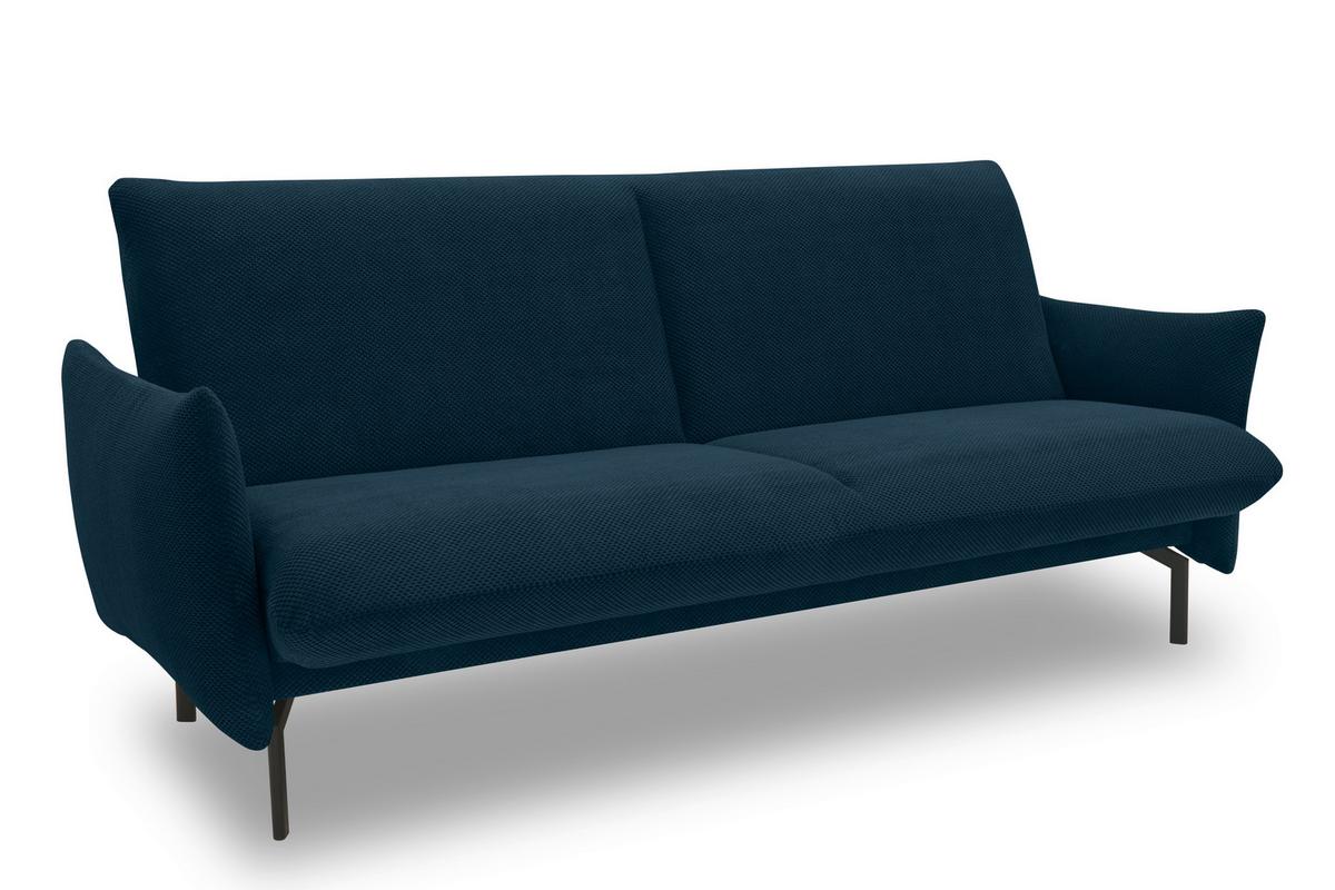 Schlafsofa Blau B: 234 Cm - Blau/Schwarz, Design, Textil (234/102/95cm) - MID.YOU