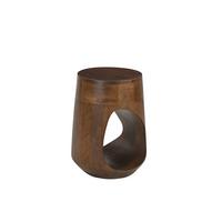 Beistelltisch Braun B: 32 cm - Braun, Design, Holz (32/32/46cm) - MID.YOU