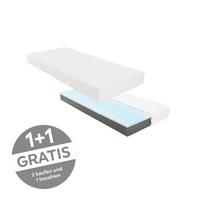 Komfortschaummatratze Moava 90x200cm - Weiß, Textil (90/200cm) - Primatex