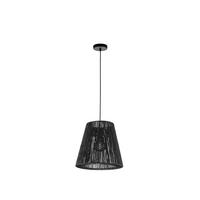 Hängeleuchte 20566/1-06 - Schwarz, Design, Papier (38/120cm) - Hell