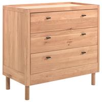 Wickelkommode Forrest Eichefarben B: 100cm - Eichefarben, MODERN, Holz (100/95/55cm) - Vipack