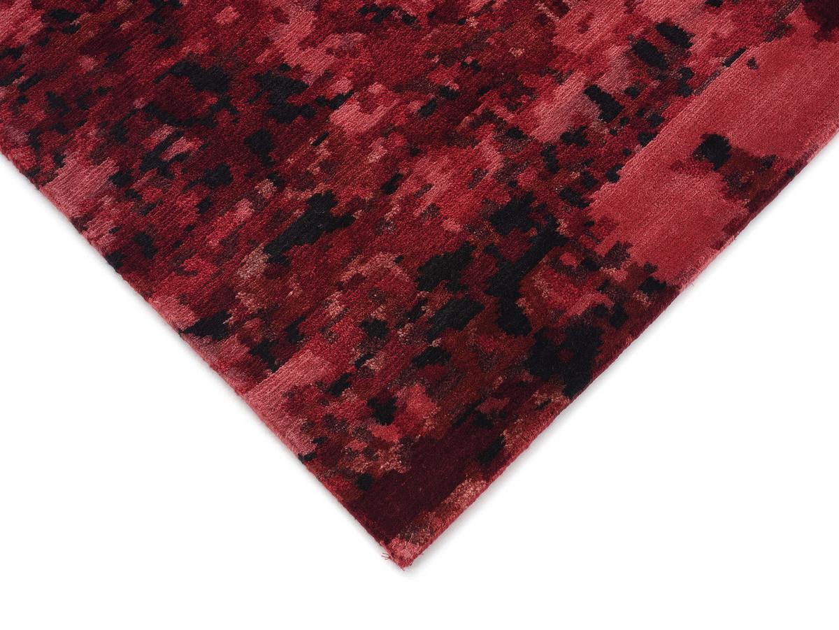 Orientalischer Webteppich Dunkelrot Angeles 70x140 cm - Dunkelrot, Design, Textil (70/140cm) - Musterring