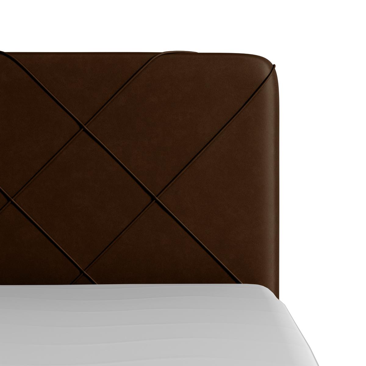 Boxspringbett mit Bettkasten Cordoba 180x200 cm Braun - Schwarz/Braun, MODERN, Holz/Textil (180/200cm) - MID.YOU