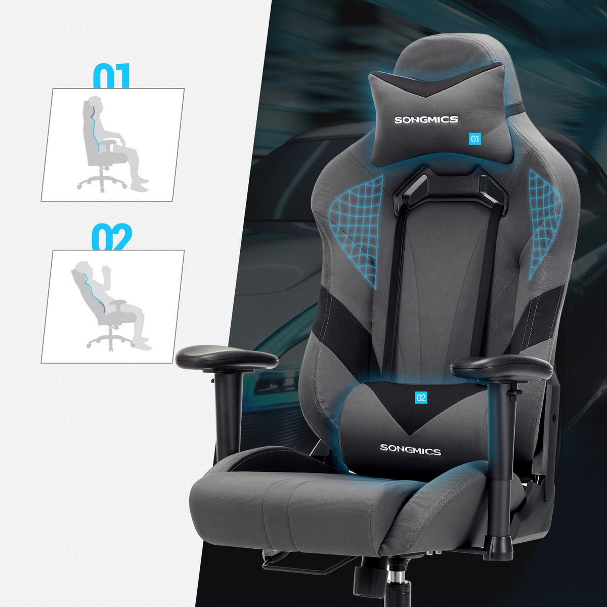 Chefsessel Schwarz, Dunkelgrau B: 71cm - Dunkelgrau/Schwarz, Basics, Kunststoff/Textil (71/129/70cm)