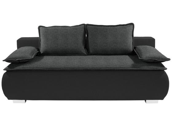 Boxspringsofa Arezzo - Chromfarben/Dunkelgrau, MODERN, Textil (205/95/110cm) Boxspringsofa Arezzo - Chromfarben/Dunkelgrau, MODERN, Textil (205/95/110cm)