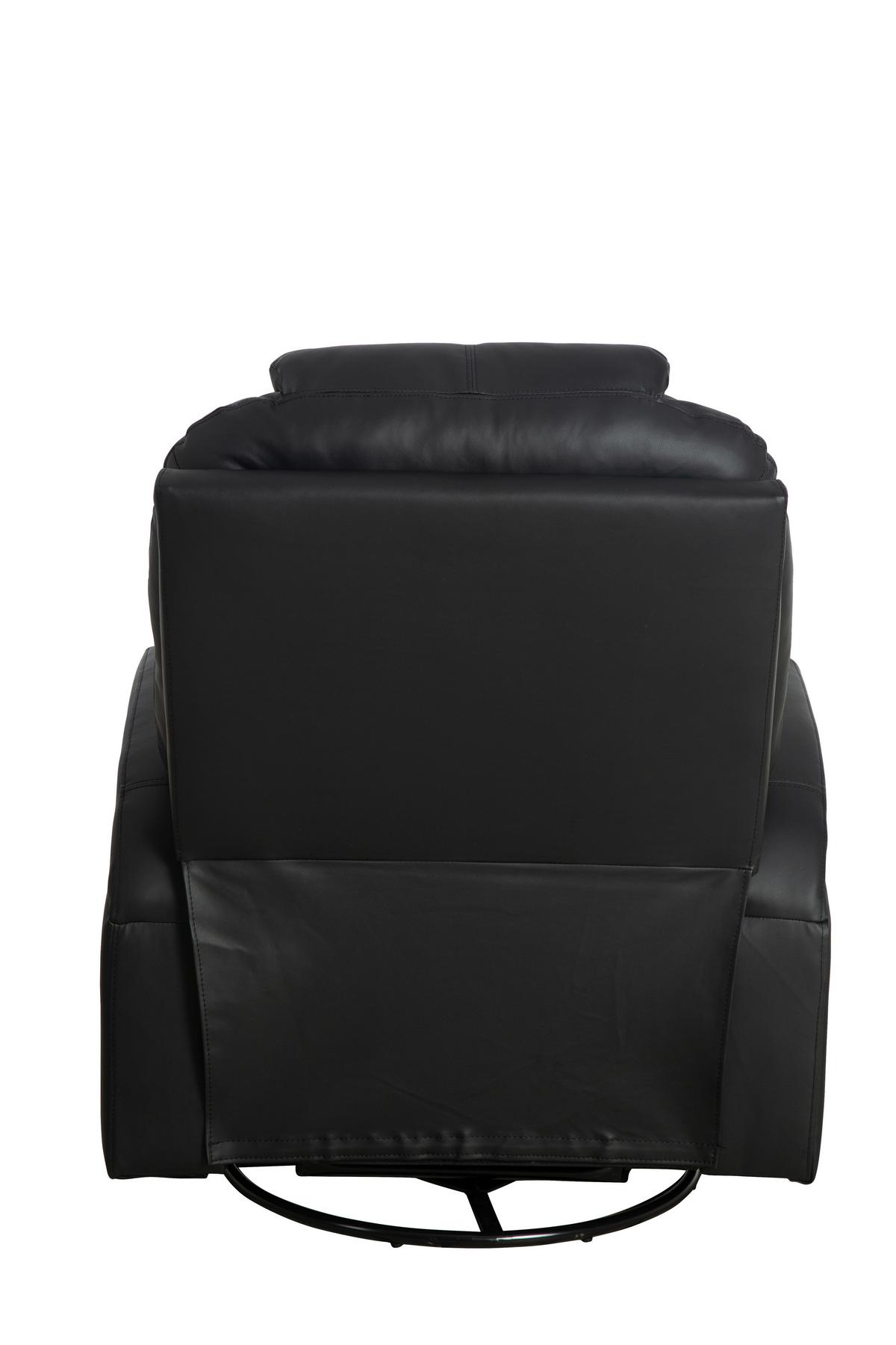 Massagesessel Bob - Schwarz, MODERN, Textil (86/110/96cm) - P & B