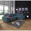Wohnlandschaft In L-Form Richmond 206x285 cm - Dunkelbraun/Silberfarben, MODERN, Holz/Holzwerkstoff (206/285cm) - Ombra Wohnlandschaft In L-Form Richmond 206x285 cm - Dunkelbraun/Silberfarben, MODERN, Holz/Holzwerkstoff (206/285cm) - Ombra