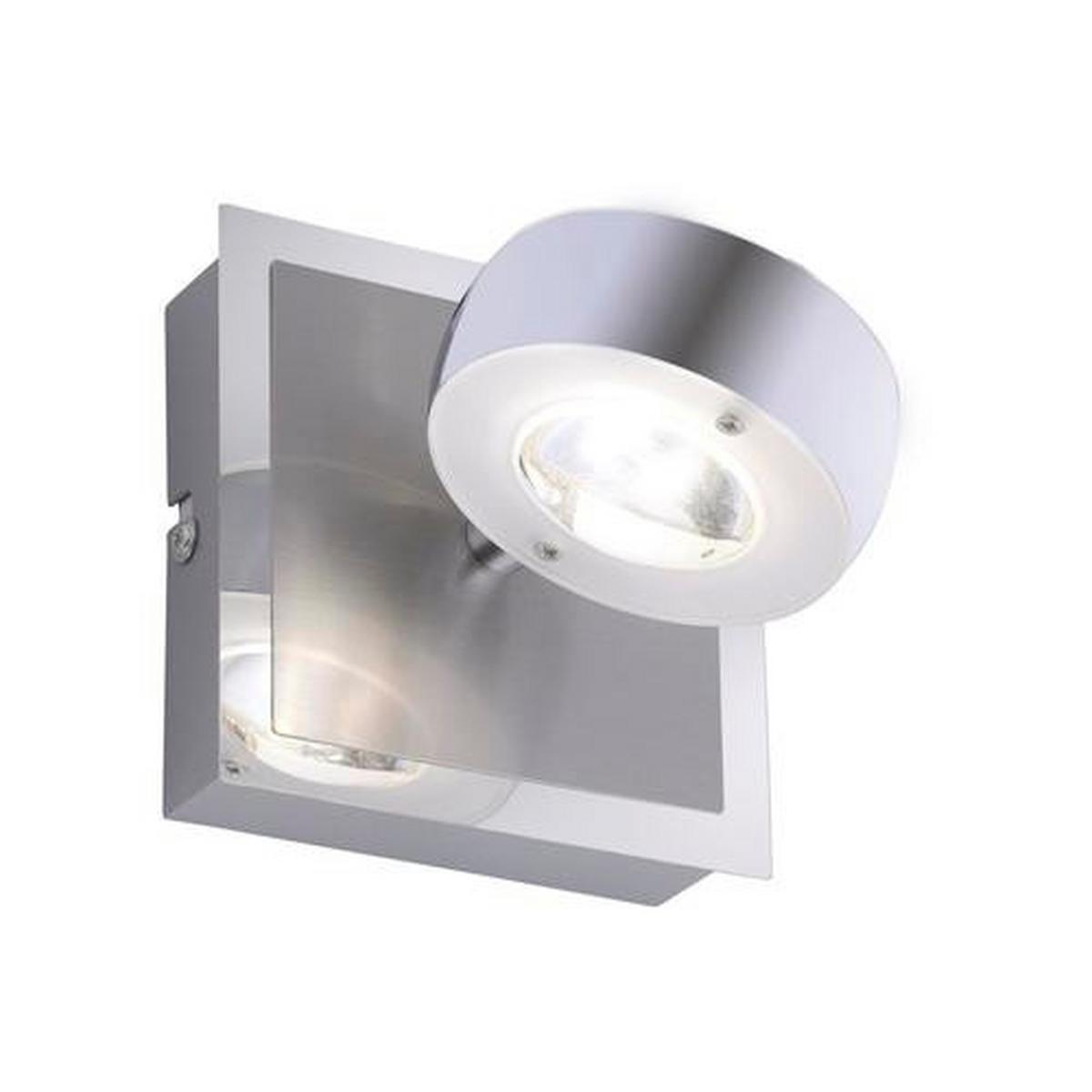 Led-wandleuchte 12471-55 Lolasmart-Opti - Silberfarben, Design, Kunststoff/Metall (12/12/14cm)