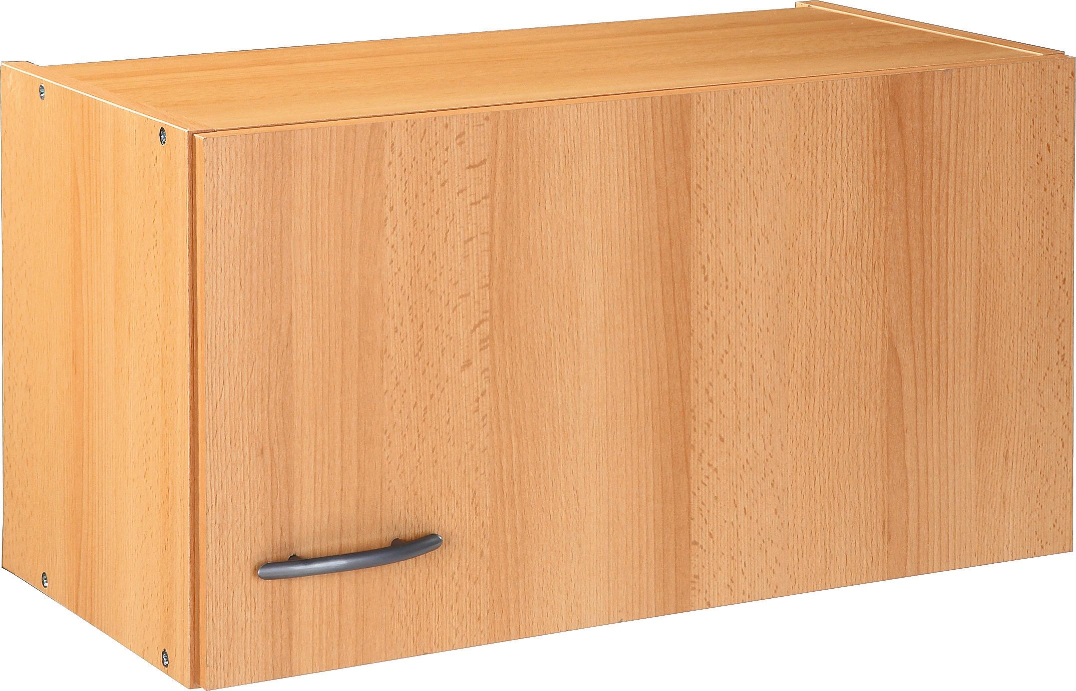 Horná Kuchynská Skrinka Nano Kh 60 - sivá/farby buku, Moderný, kompozitné drevo/plast (60/32/32cm) - MID.YOU