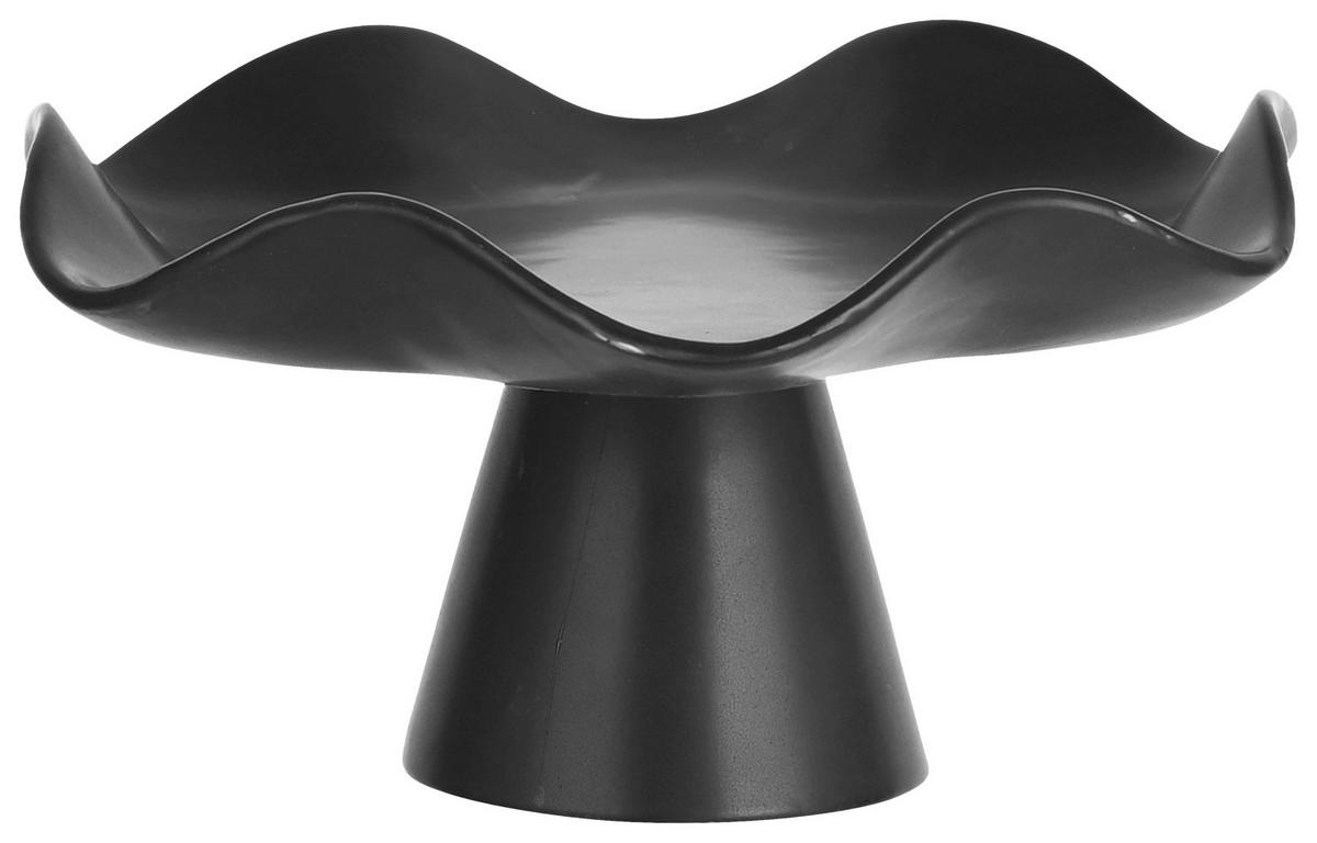 Dekoračná miska MORGANA - čierna, keramika (25/13cm) - Mömax