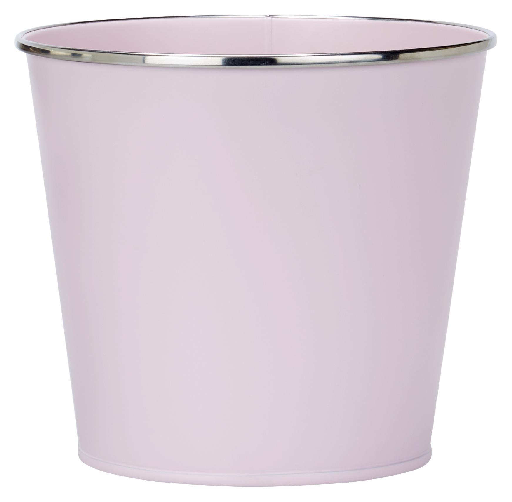 Květináč Poppyseed - růžová, kov (15/13,5cm)