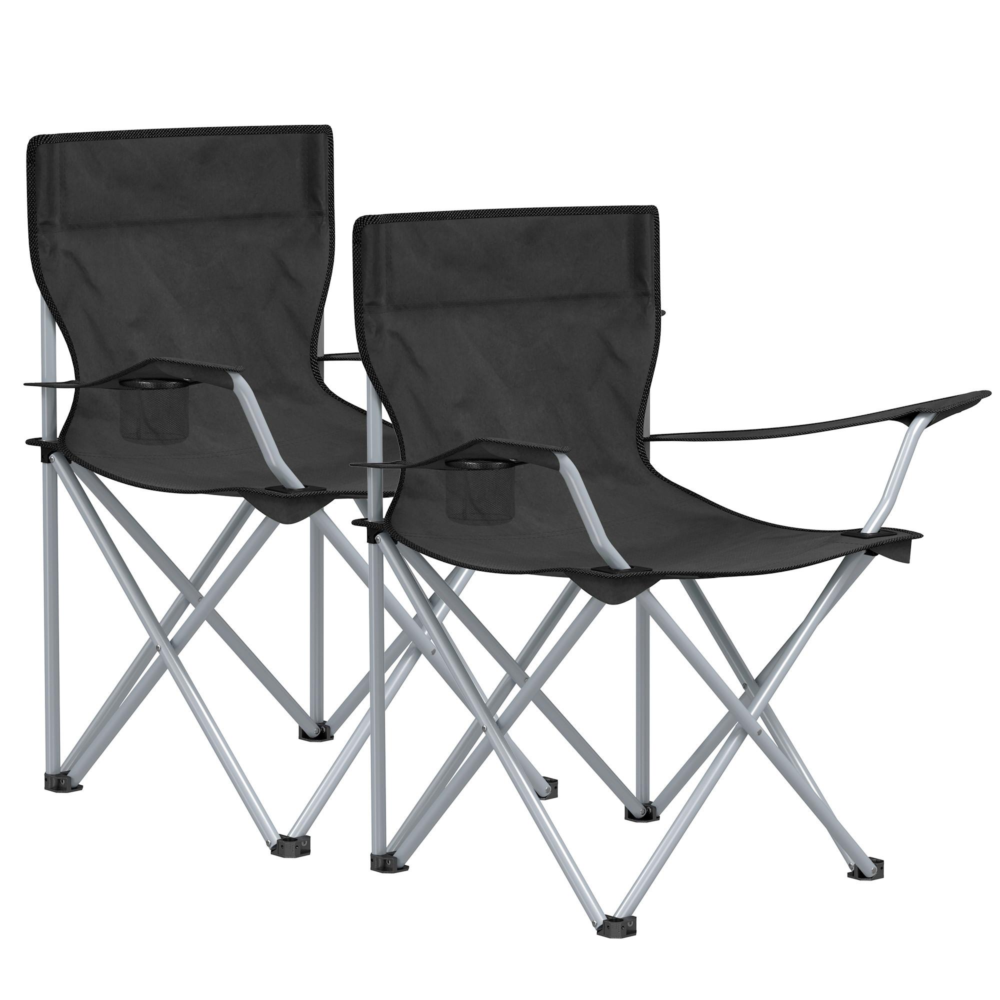 Campingsessel 2--Teilig. Set, inkl. Tragetasche, B: 86 cm