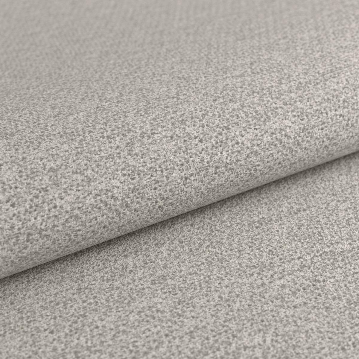 Eckbank Tristan Webstoff hellgrau, S:175x245cm - Hellgrau/Schwarz, MODERN, Holz/Textil (175/245cm) - James Wood