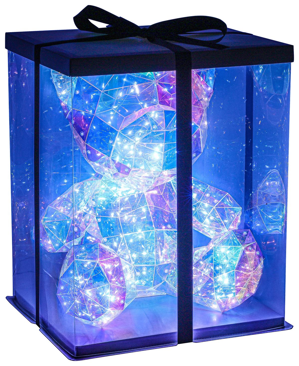 DEKORAČNÉ LED SVIETIDLO BERLI - priehľadné, Konventionell, plast (19/20/25cm) - Mömax