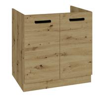Mosogató-alsószekrény Sabine 80 - Artisan tölgy, Modern (80/82cm) - Best Price