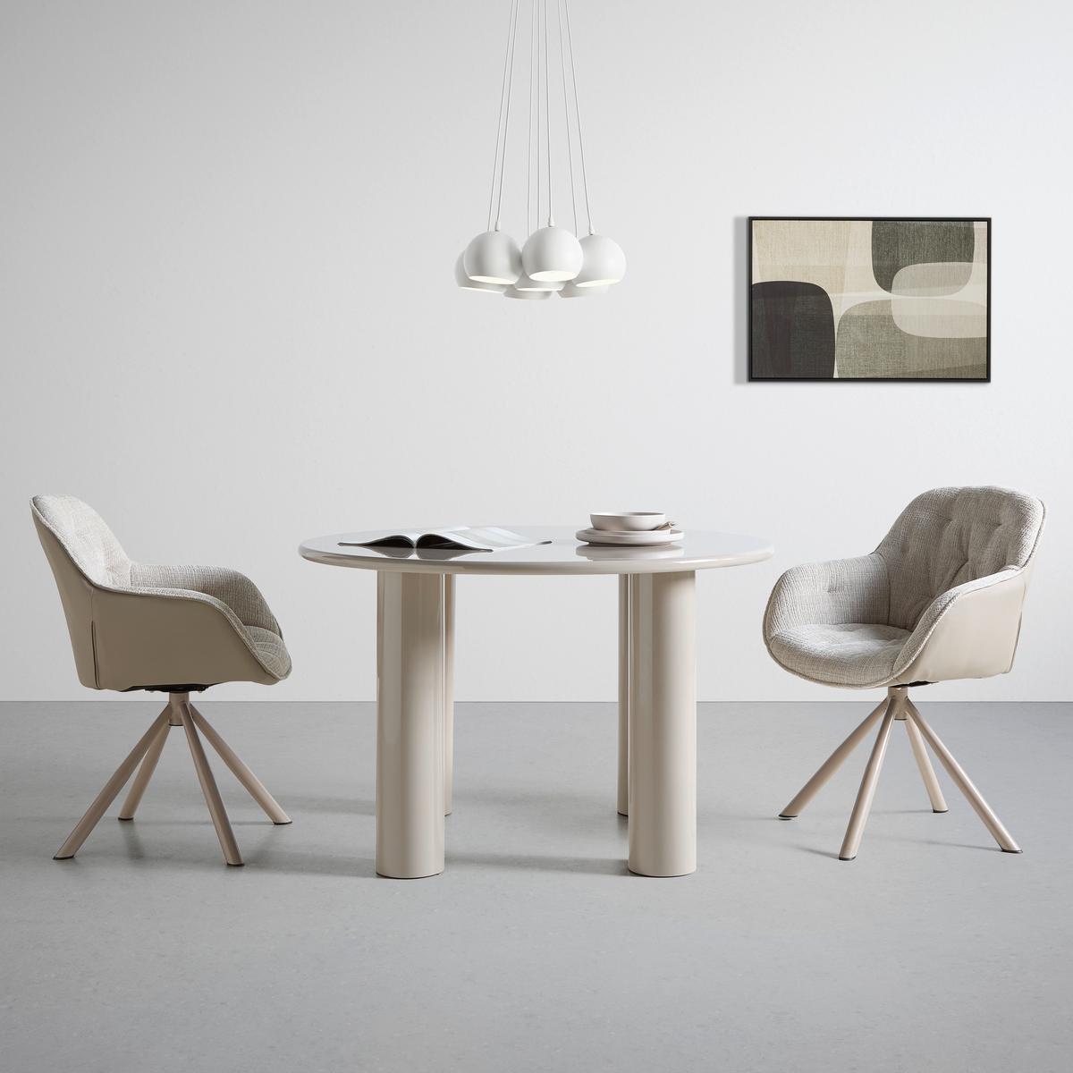 JÍDELNÍ STŮL NORA -TREND- - kašmírová, Moderní, kompozitní dřevo (120/76/120cm) - Mömax