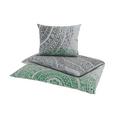 Bettwäsche Java - Grau/Grün, ROMANTIK / LANDHAUS, Textil - James Wood