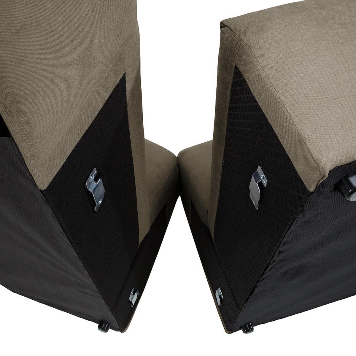 Ecksofa Bolt, Dunkelgrau S: 255x160 cm - Dunkelgrau, MODERN, Textil (255/160cm) - Trendmanufaktur