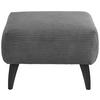 Hocker Colori Grau B: 66 cm - Schwarz/Grau, MODERN, Holz/Textil (66/44/66cm) - MID.YOU