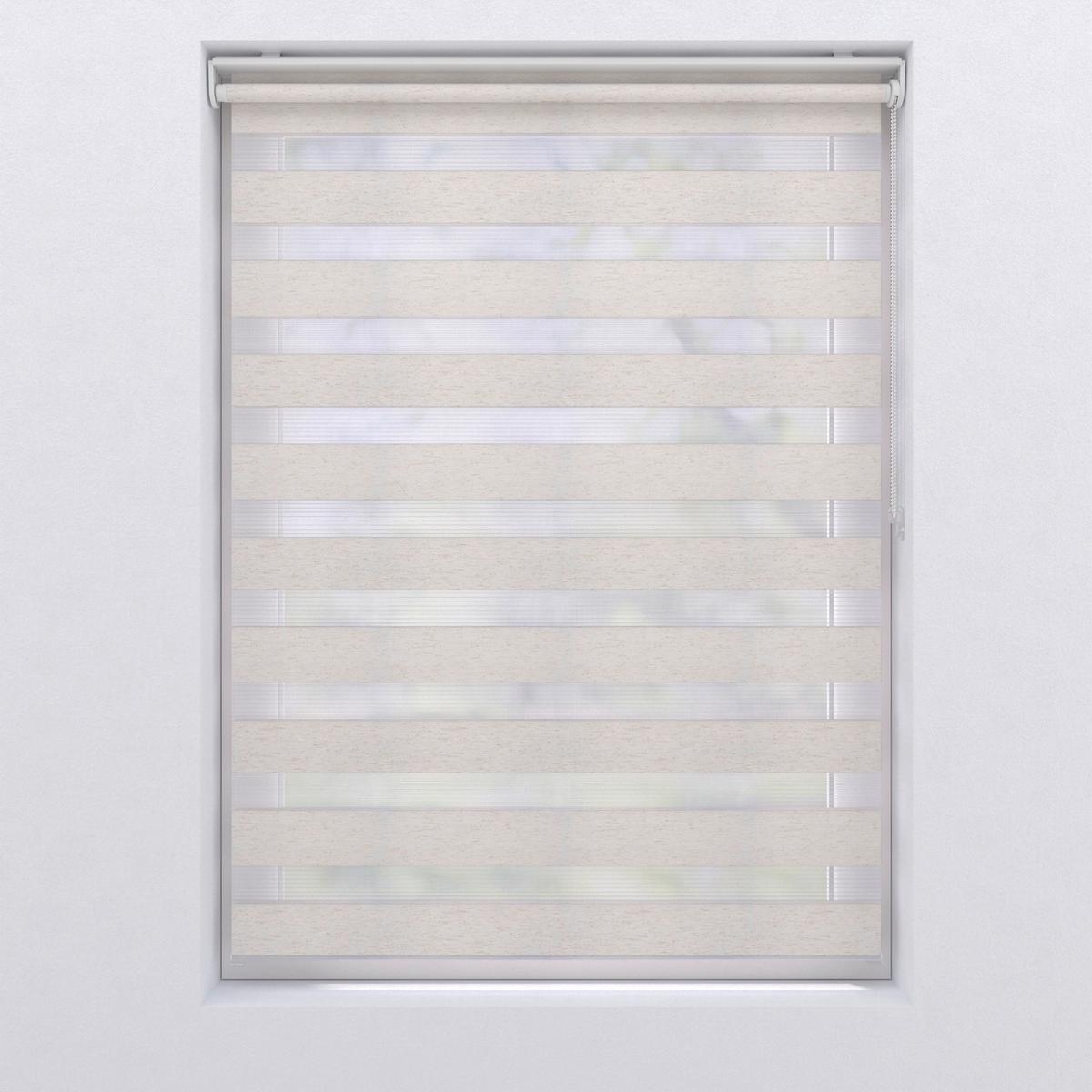 Doppelrollo 70x150 Cm Mit Kettenzug - Naturfarben, Basics, Textil (70/150cm)
