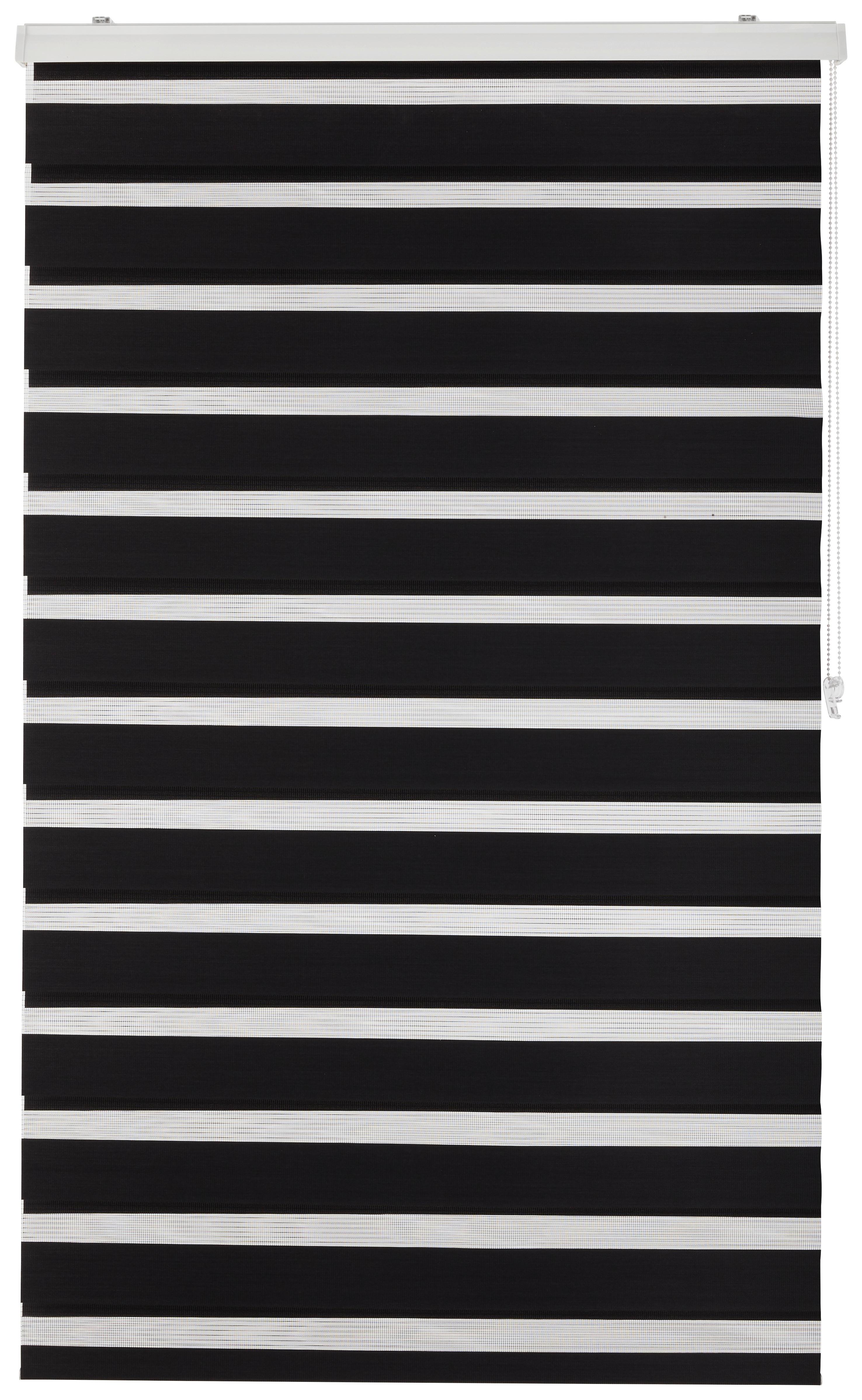 DUÁLNÍ ROLETA THOMAS - černá, textil/plast (100/160cm) - Premium Living