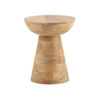 Beistelltisch Braun B: 37 Cm - Braun, Design, Holz (37/37/45cm) - Livetastic