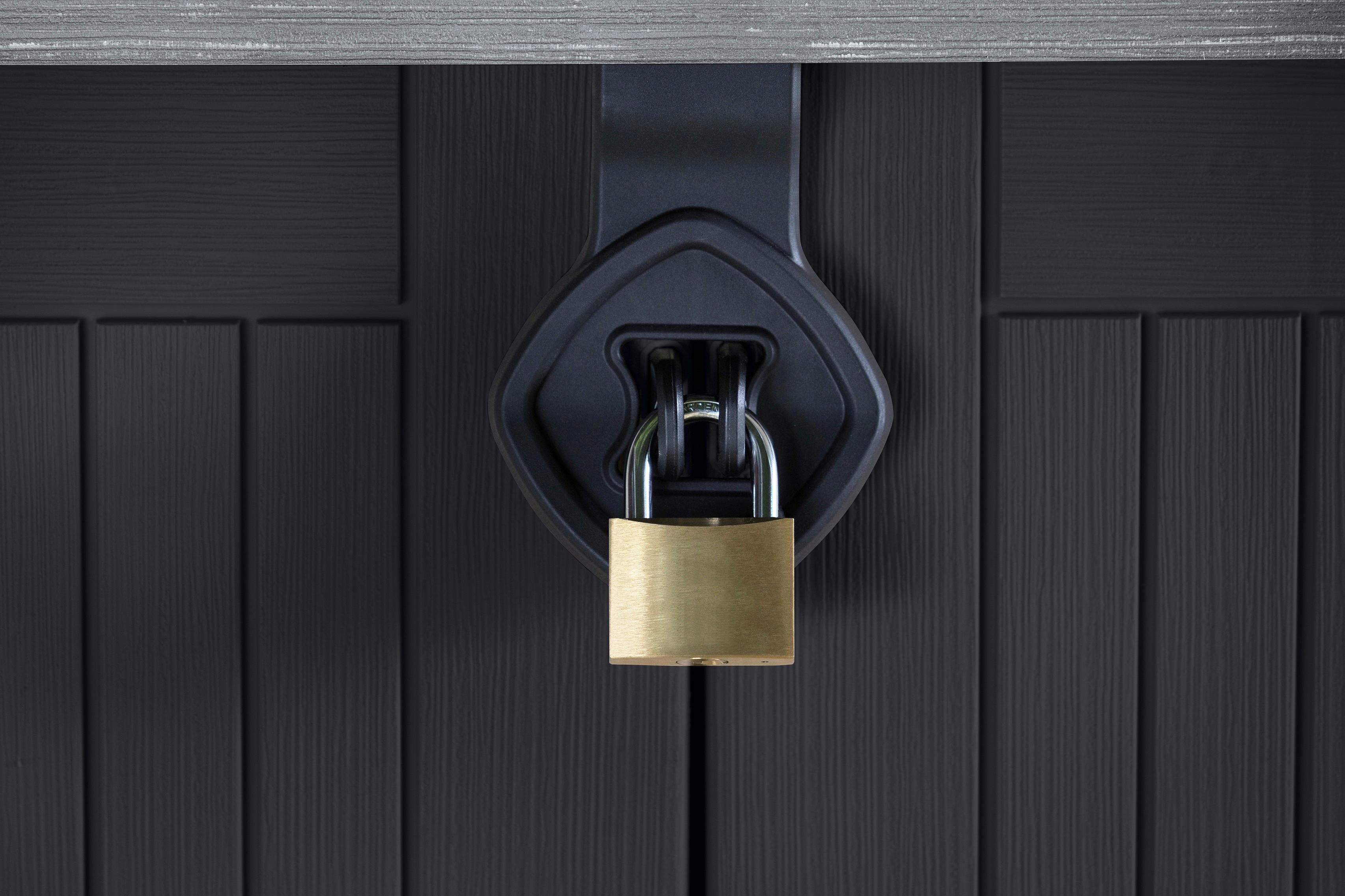 Kissenbox STORE-IT-OUT-MIDI aus Kunststoff in Schwarz 845L Detail