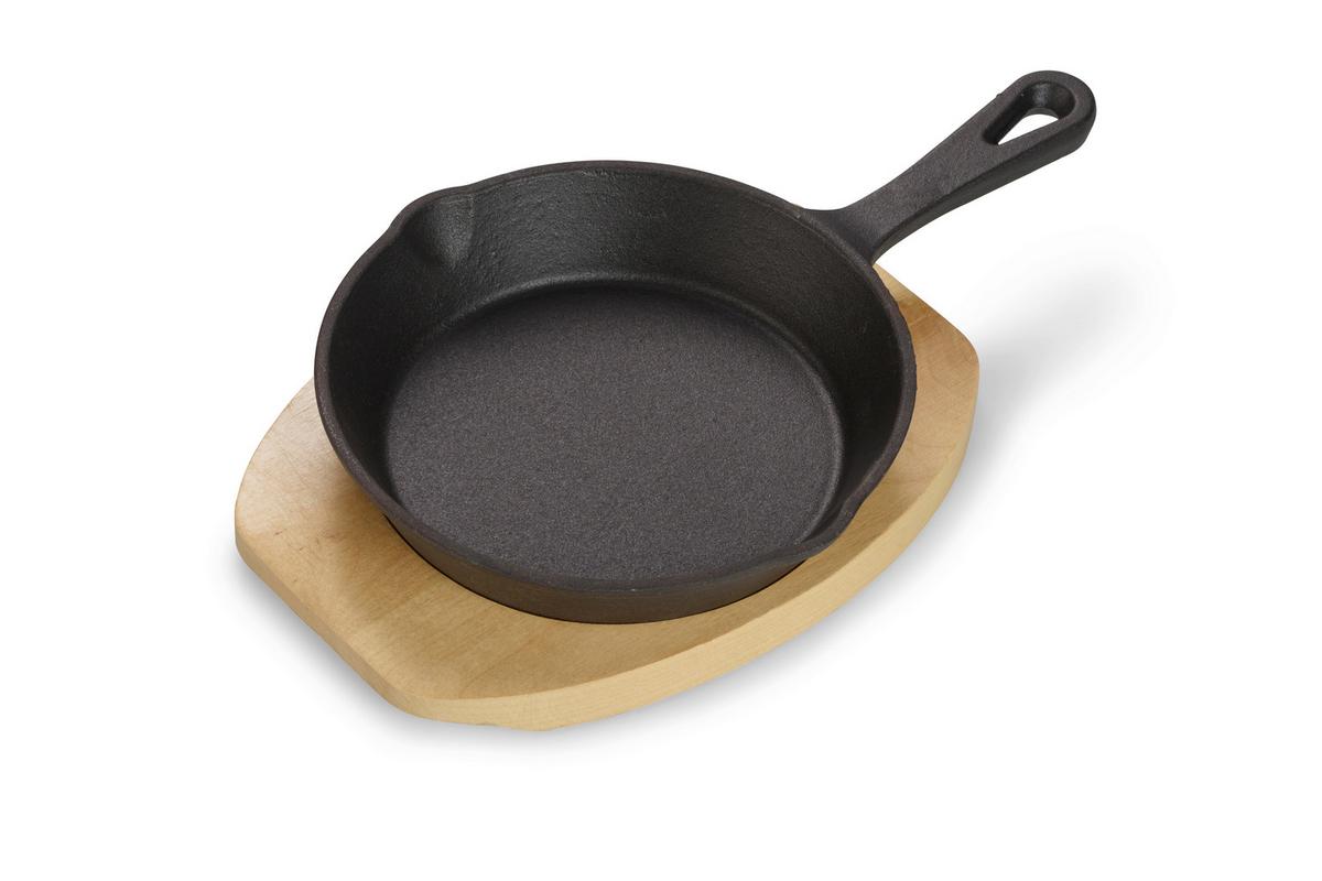 SADA PÁNVÍ 4-dílná - černá, Basics, kov (15/3,5/25cm) - Echtwerk