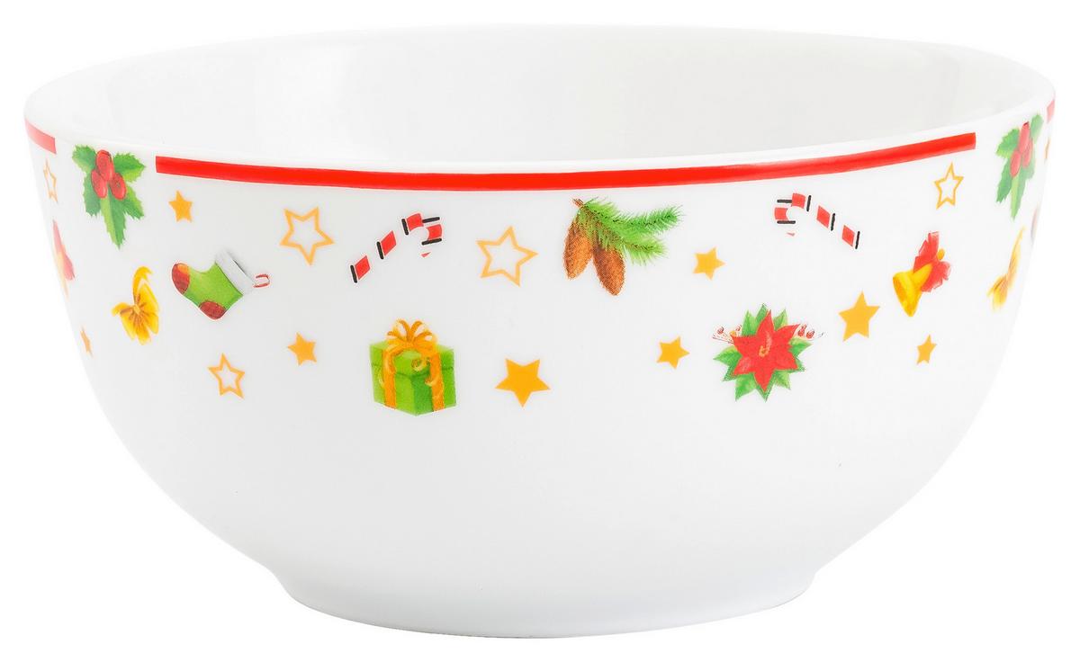 Müzlis Tál Doro - piros/fehér, Design, kerámia (14/6,9cm) - Luca Bessoni